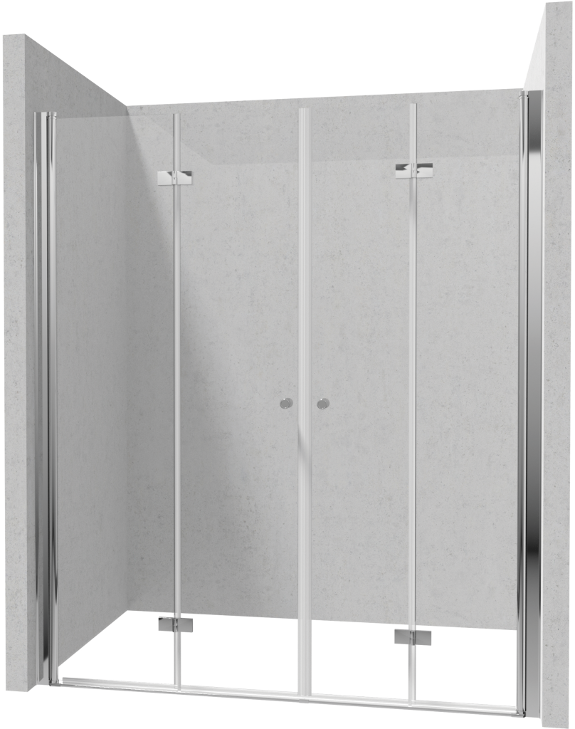 DEANTE/S Sprchové dveře dvojité skládací 80x70 KTSX047P+KTSX042P KERRIA/0021