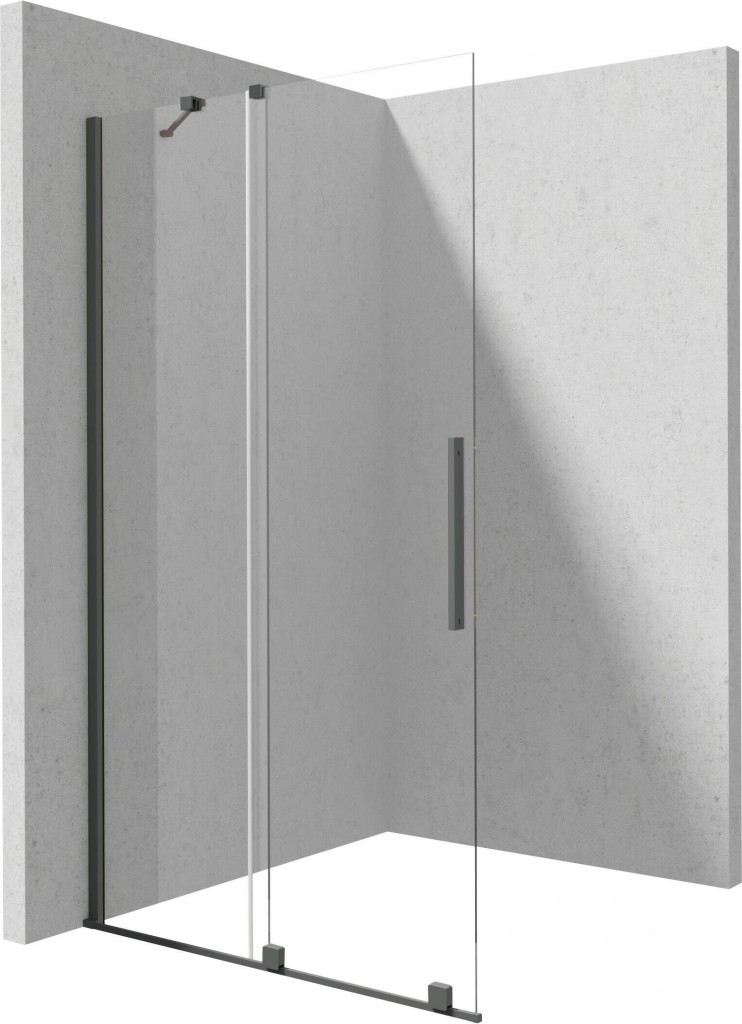 DEANTE Sprchová stěna Prizma 1400, walk-in, 140 cm posuvná KTJ_D34R