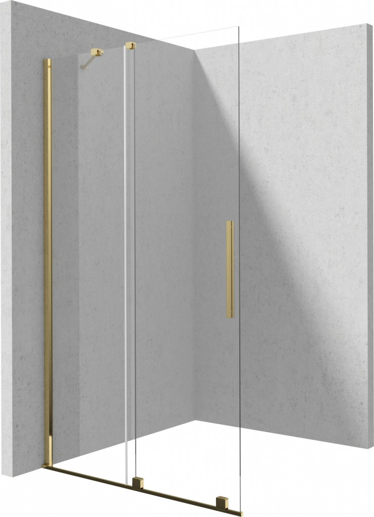 DEANTE Sprchová stěna Prizma 1400, walk-in, 140 cm posuvná KTJ_Z34R