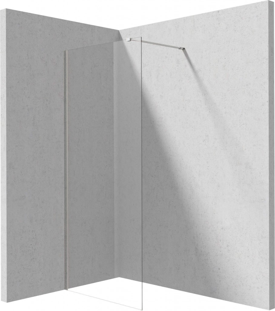 DEANTE Sprchová stěna Prizma chrom, walk-in, 100 cm KTJ_030P