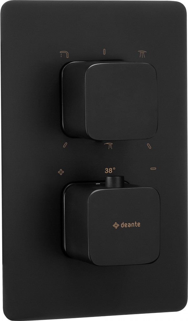 DEANTE Therm černá Vnější prvek, pro termostatický BOX BXY_NECT