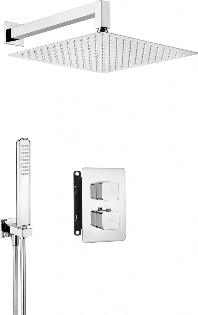 DEANTE Therm chrom Sprchový set pod omítku, s termostatickou BOX BXYZ0ECT