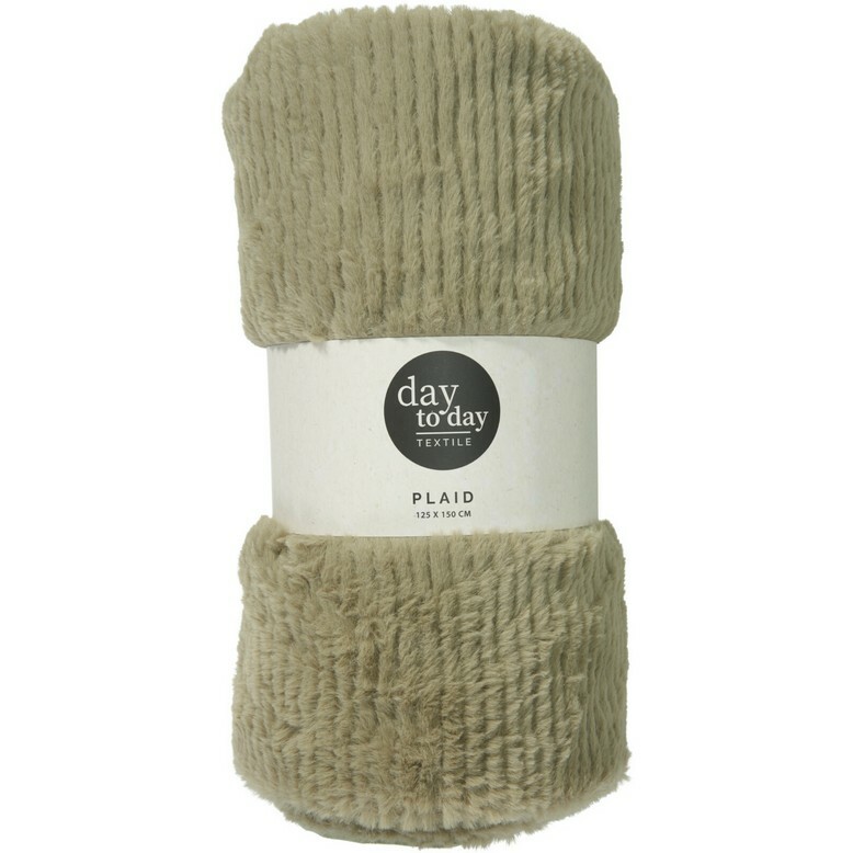 Deka Stripy šedozelená, 150 x 120 cm