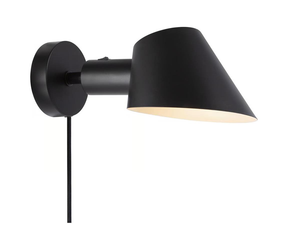 DFTP by Nordlux - Nástěnné svítidlo STAY 1xE27/60W/230V černá 2220381003