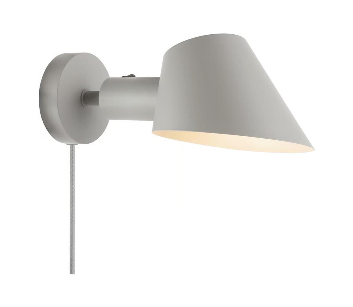 DFTP by Nordlux - Nástěnné svítidlo STAY 1xE27/60W/230V šedá 2220381010