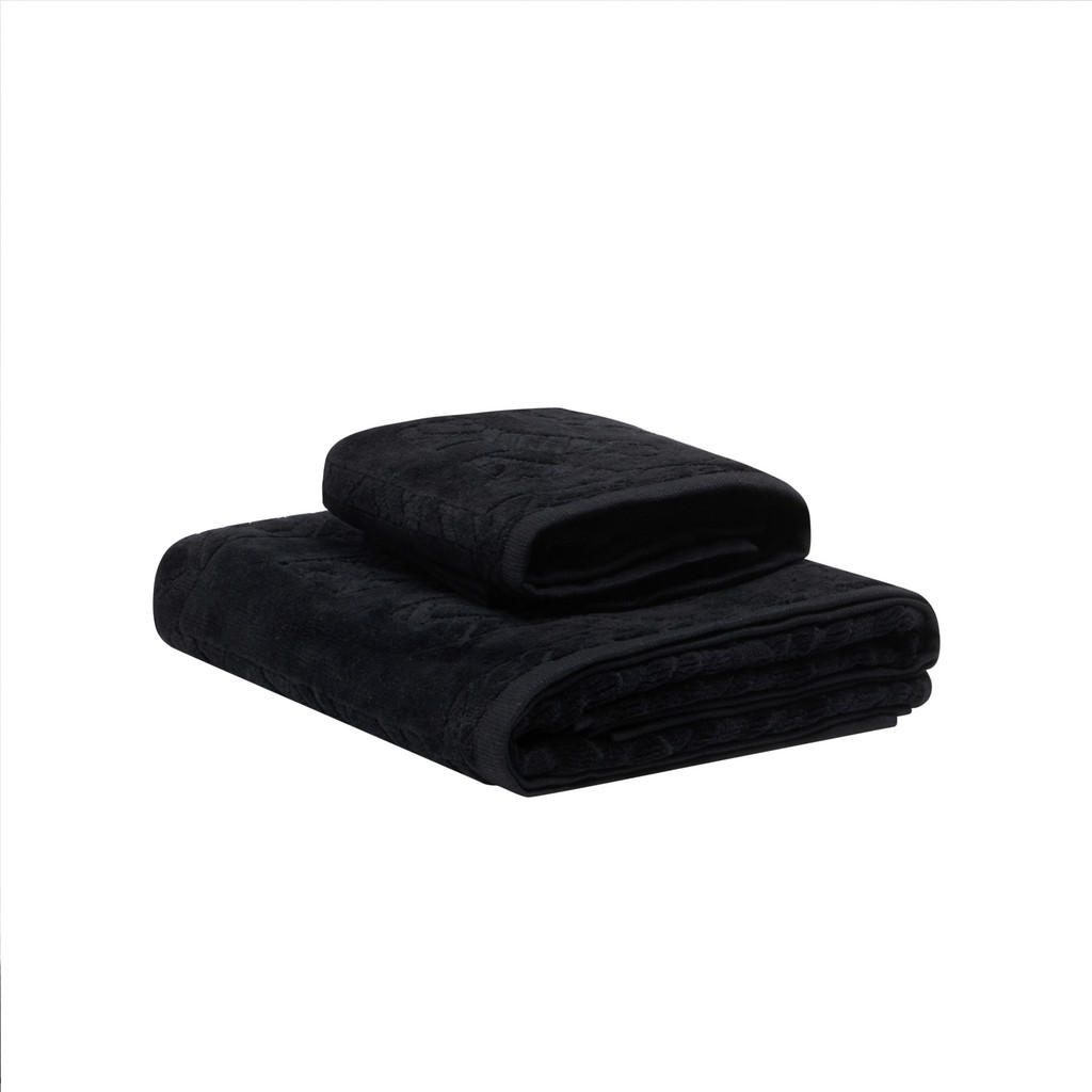 Diesel SADA RUČNÍKŮ A OSUŠEK, černá