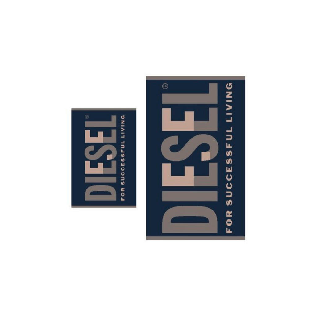 Diesel SADA RUČNÍKŮ A OSUŠEK, modrá 1