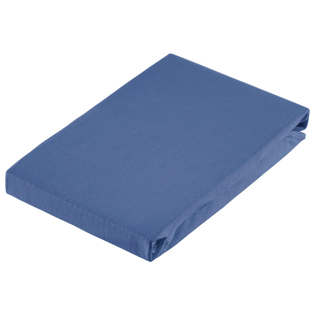 Dieter Knoll ELASTICKÉ PROSTĚRADLO, žerzej, bílá, 100/220 cm 1