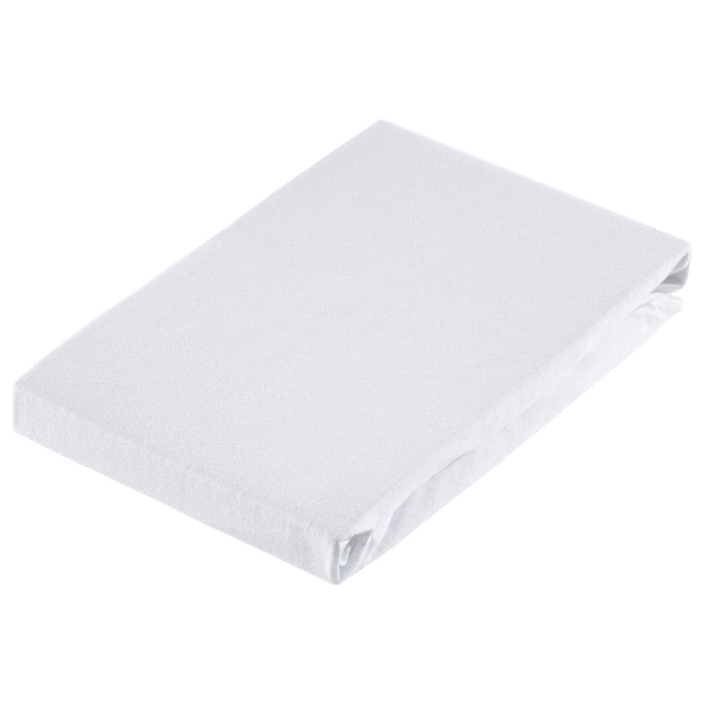 Dieter Knoll ELASTICKÉ PROSTĚRADLO, žerzej, bílá, 160/220 cm