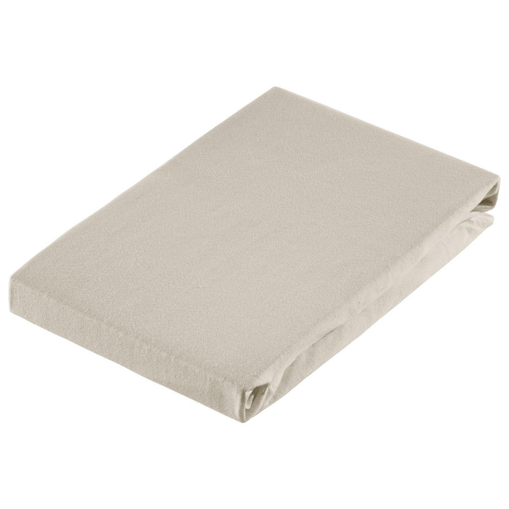 Dieter Knoll ELASTICKÉ PROSTĚRADLO, žerzej, kašmírová, 200/220 cm