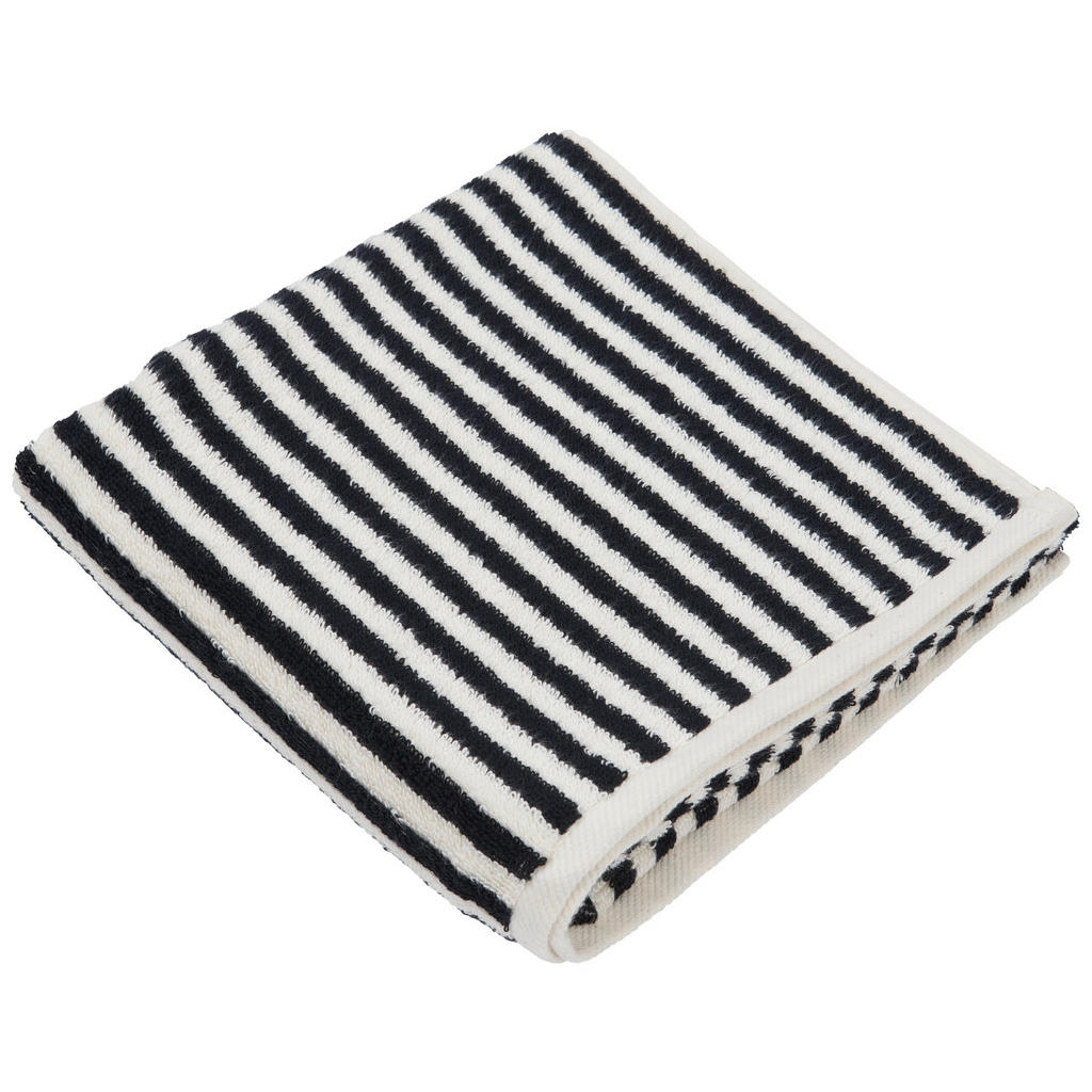 Dieter Knoll RUČNÍK, 50/100 cm, černá, ecru 1