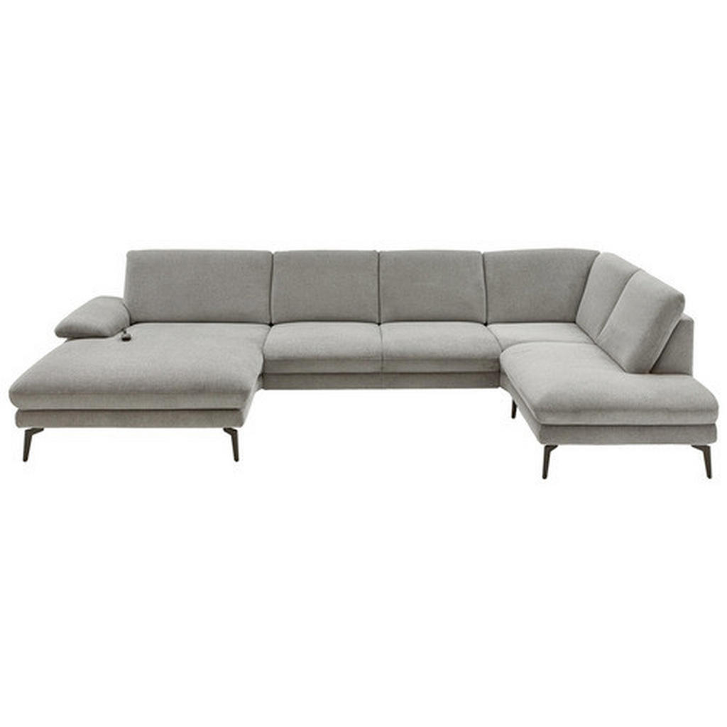 Dieter Knoll SEDACÍ SOUPRAVA, textil, šedá 1