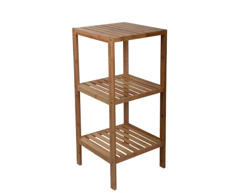 Dřevěný regál Bamboo, 3 police