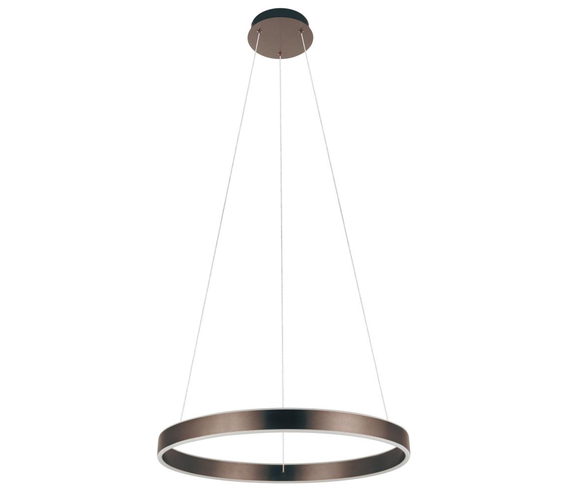 Eglo 33483 - LED Lustr na lanku ALCAZABA 2xLED/18W/230V 3000K pr. 55 cm bronzová 33483