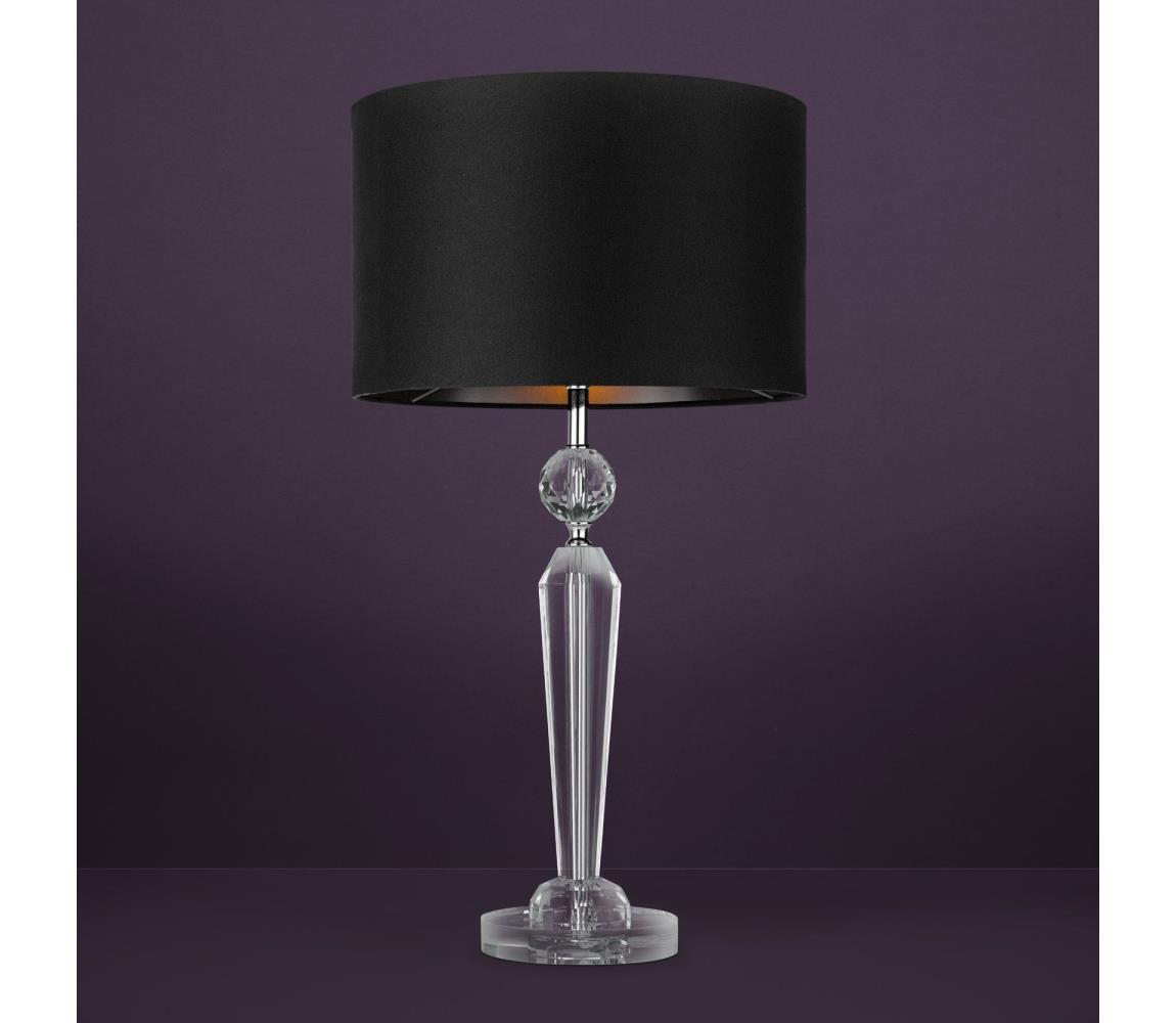 Eglo 390158 - Stolní lampa PASIANO 1xE27/40W/230V černá 390158