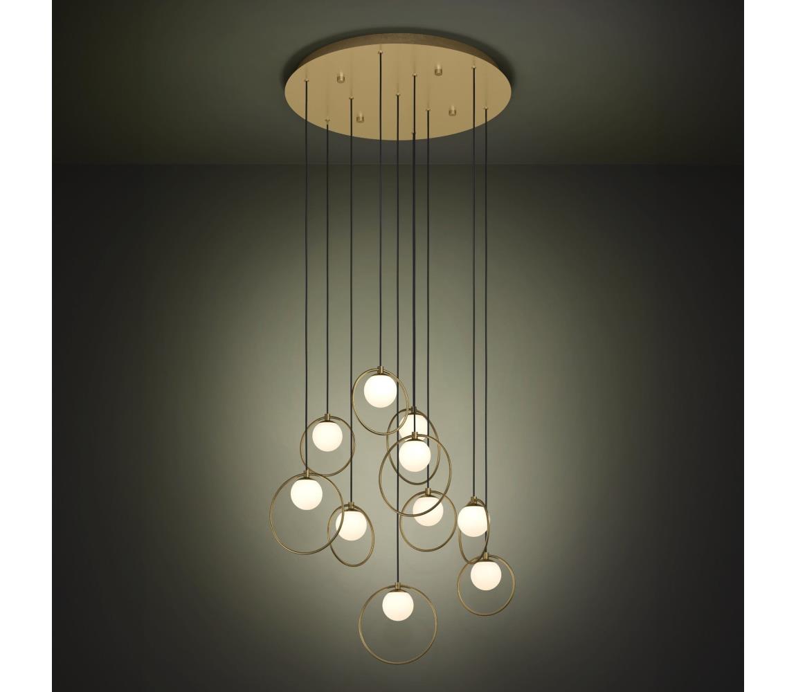 Eglo 390345 - LED Stmívatelný lustr na lanku PORTOCOLOM 10xLED/3W/230V pr. 58 cm 390345