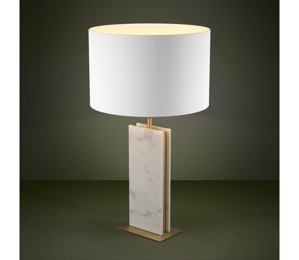 Eglo 390409 - Stolní lampa BELESAR 1xE27/40W/230V bílá 390409