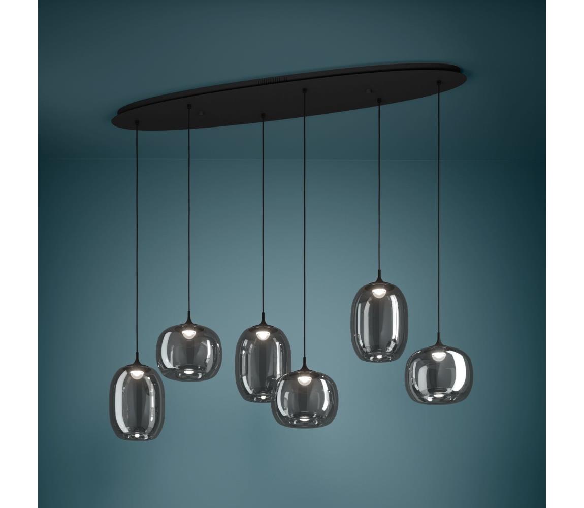 Eglo 390415 - LED Stmívatelný lustr na lanku LARVA 6xLED/3,7W/230V 2700-6500K+DO 390415