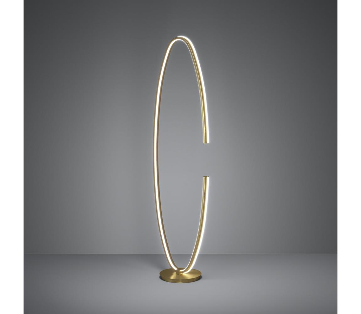 Eglo 390491 - LED Stmívatelná stojací lampa BOGADO LED/20W/230V zlatá 390491