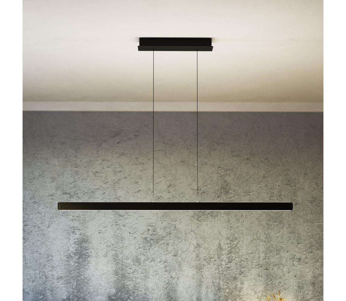 Eglo 390498 - LED Stmívatelný lustr na lanku CIGGIANO LED/30W/230V černá + DO 390498
