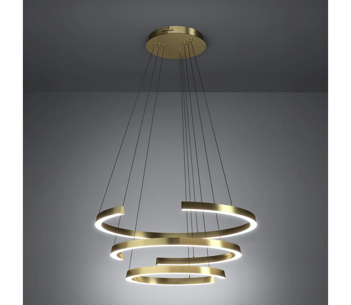 Eglo 390517 - LED Stmívatelný lustr na lanku LABONETE LED/50W/230V zlatá + DO 390517