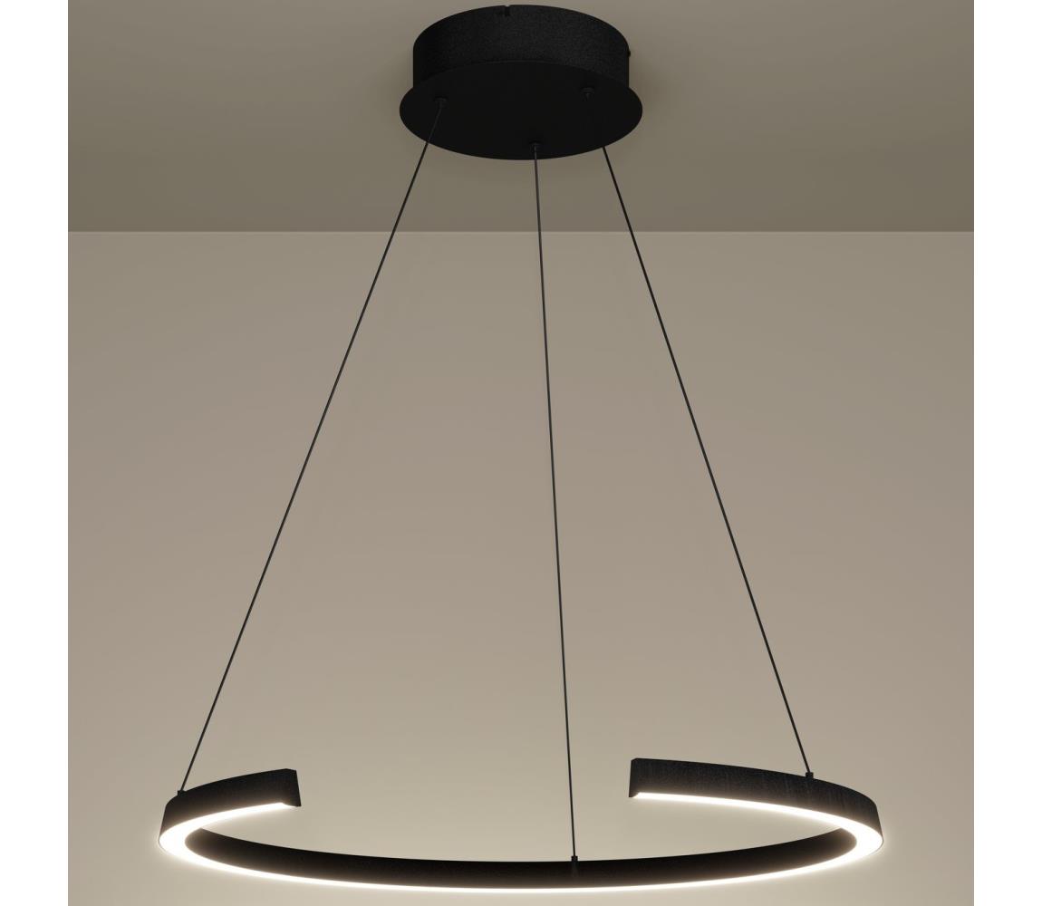 Eglo 390533 - LED Stmívatelný lustr na lanku LABONETE LED/24,8W/230V černá + DO 390533
