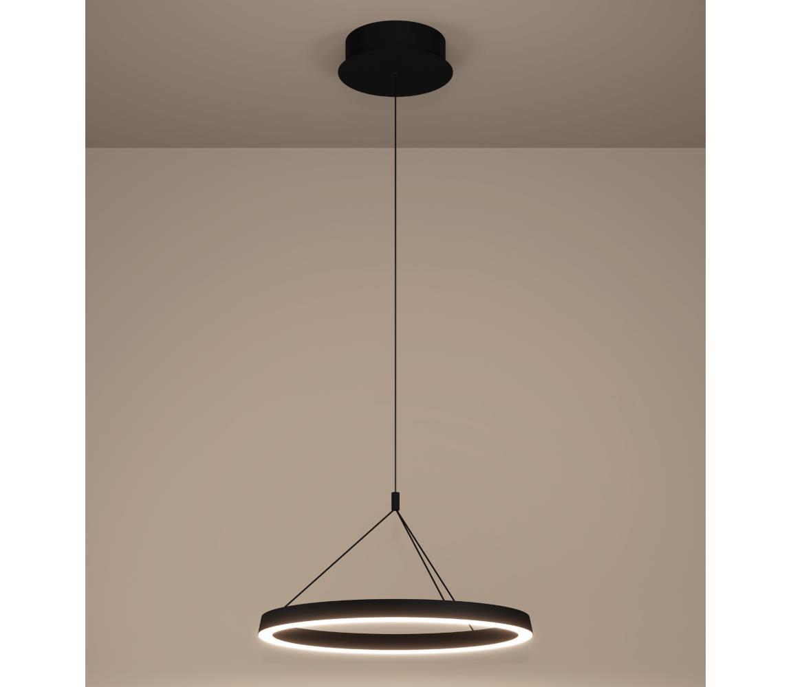 Eglo 390535 - LED Stmívatelný lustr na lanku CANYAMEL LED/34,5W/230V černá + DO 390535