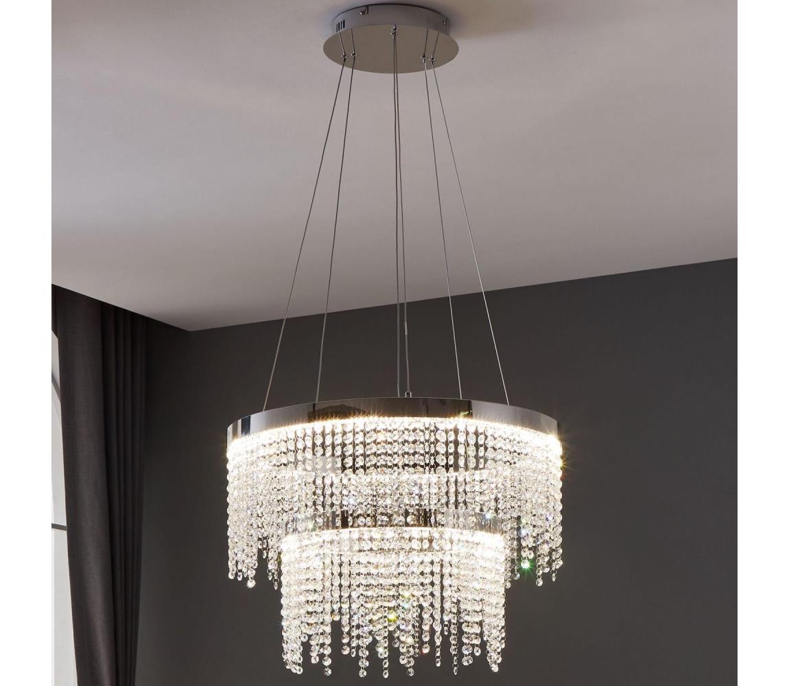 Eglo 39281 - LED Stmívatelný lustr na lanku ANTELAO LED/45W/230V 39281