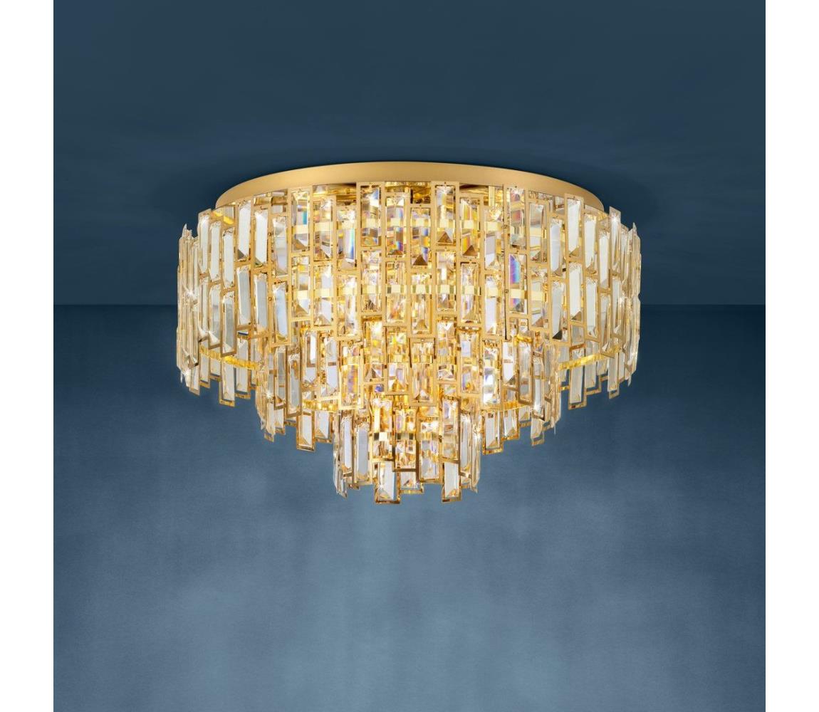 Eglo 39611 - Stropní svítidlo CALMEILLES 10xE14/25W/230V pr. 63 cm 39611