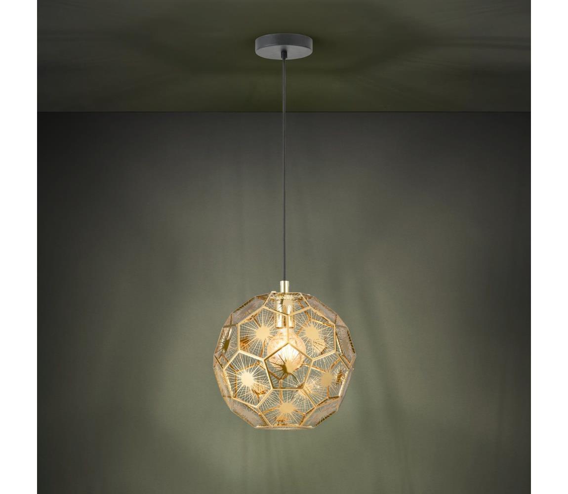 Eglo 39754 - Lustr na lanku SKOURA 1xE27/60W/230V pr. 30 cm 39754