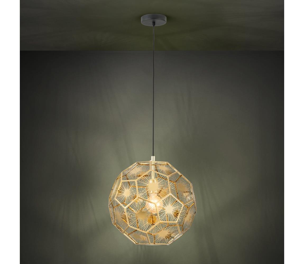 Eglo 39755 - Lustr na lanku SKOURA 1xE27/60W/230V pr. 41 cm 39755