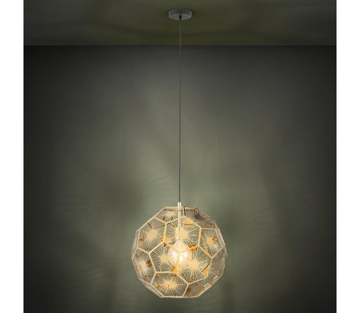 Eglo 39756 - Lustr na lanku SKOURA 1xE27/60W/230V pr. 50 cm 39756