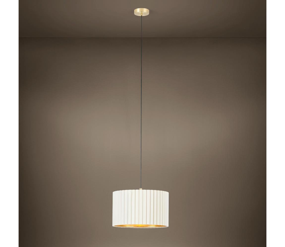 Eglo 39765 - Lustr na lanku TAMARESCO 1xE27/40W/230V bílá 39765
