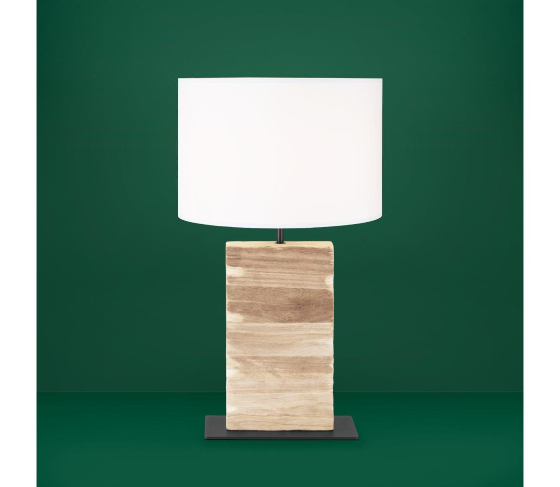 Eglo 39917 - Stolní lampa CONTESSORE 1xE27/40W/230V 62,5 cm hnědá 39917