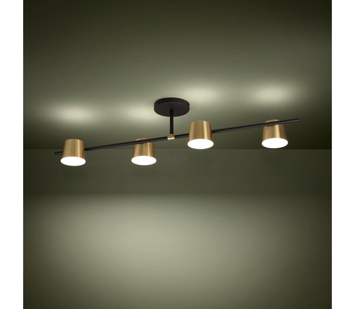 Eglo 39984 - LED Přisazený lustr ALTAMIRA 4xGU10/4,6W/230V 3000K zlatá 39984