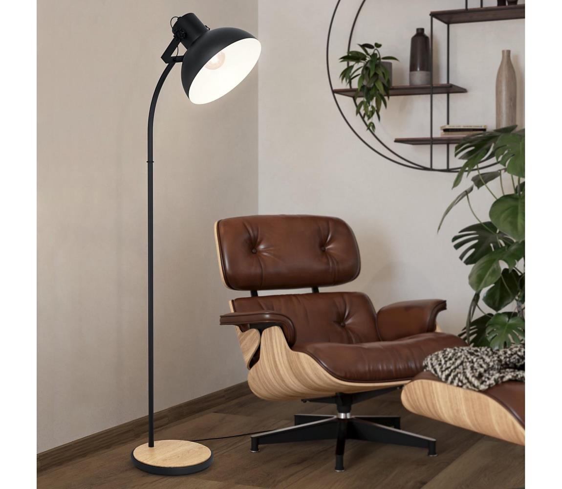 Eglo 43166 - Stojací lampa LUBENHAM 1xE27/28W/230V 43166