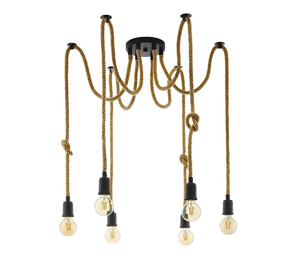 Eglo 43195 - Lustr na lanku RAMPSIDE 6xE27/28W/230V pavouk 43195