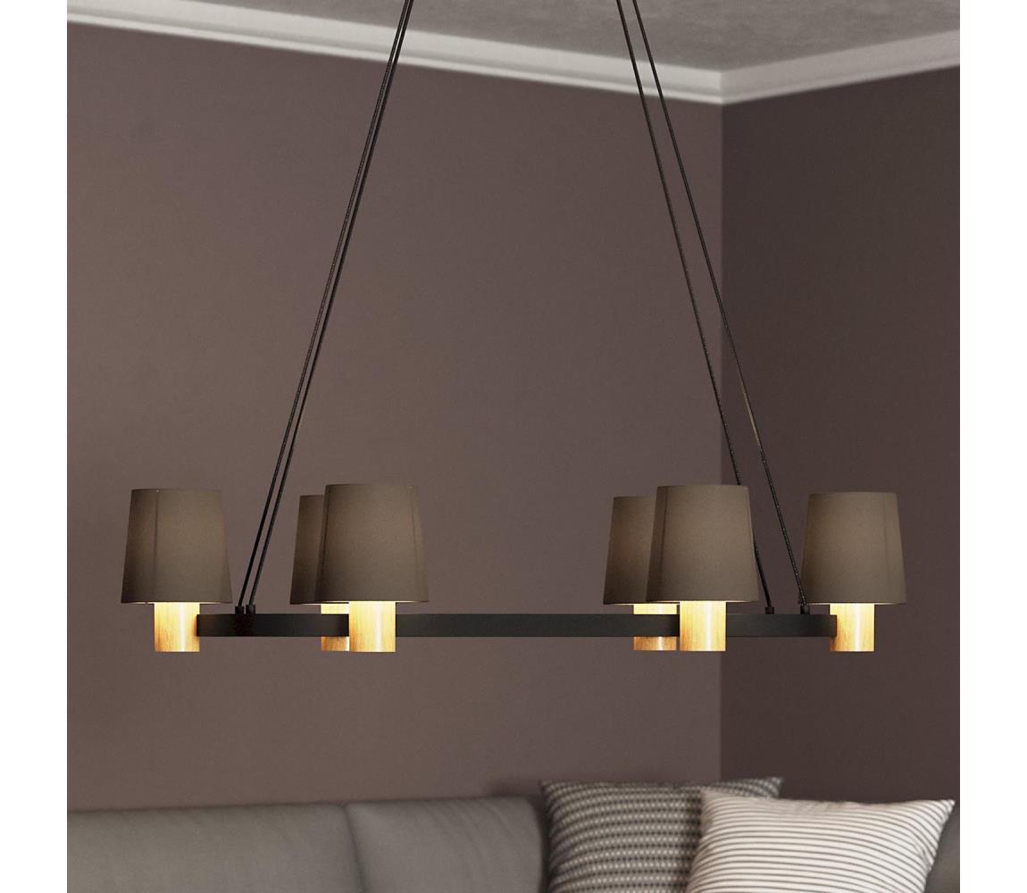 Eglo 43782 - Lustr na lanku EDALE 6xE27/40W/230V 43782