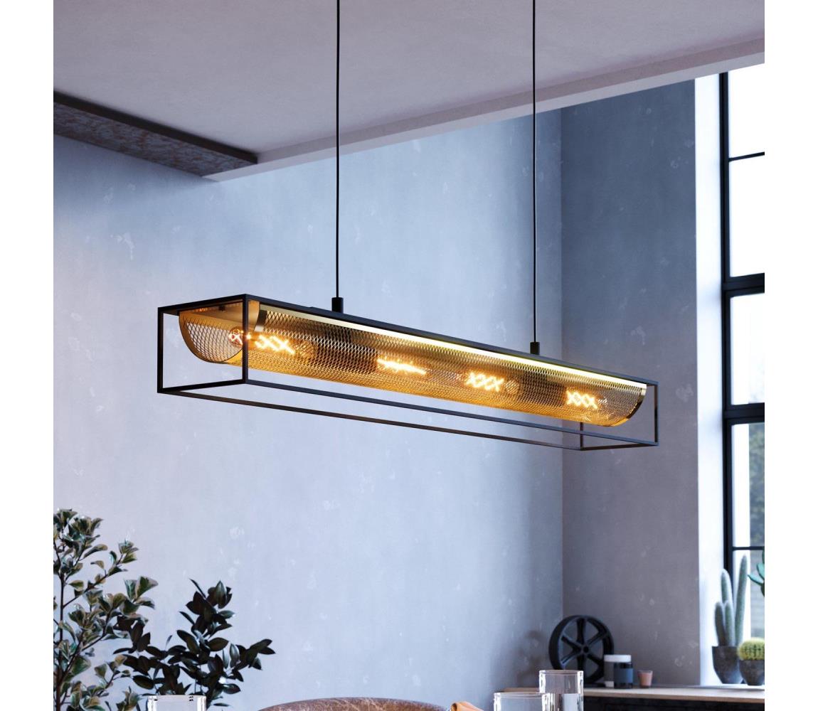 Eglo 43788 - Lustr na lanku NOHALES 4xE27/40W/230V 43788