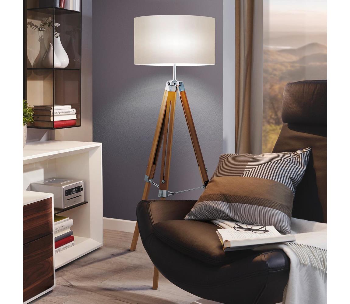 Eglo 44114 - Stojací lampa LANTADA 1xE27/60W/230V 44114