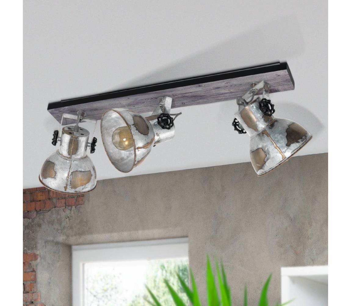 Eglo 49652 - Bodové svítidlo BARNSTAPLE 3xE27/40W/230V 49652