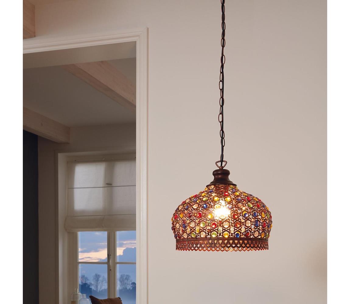 Eglo 49764 - Závěsné svítidlo JADIDA 1xE27/60W 49764