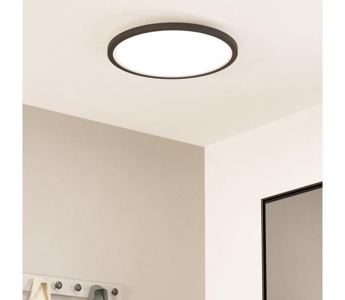 Eglo 900761-LED Stmívatelné stropní svítidlo SARSINA-Z 33,5W/230V pr.45 cm černá 900761