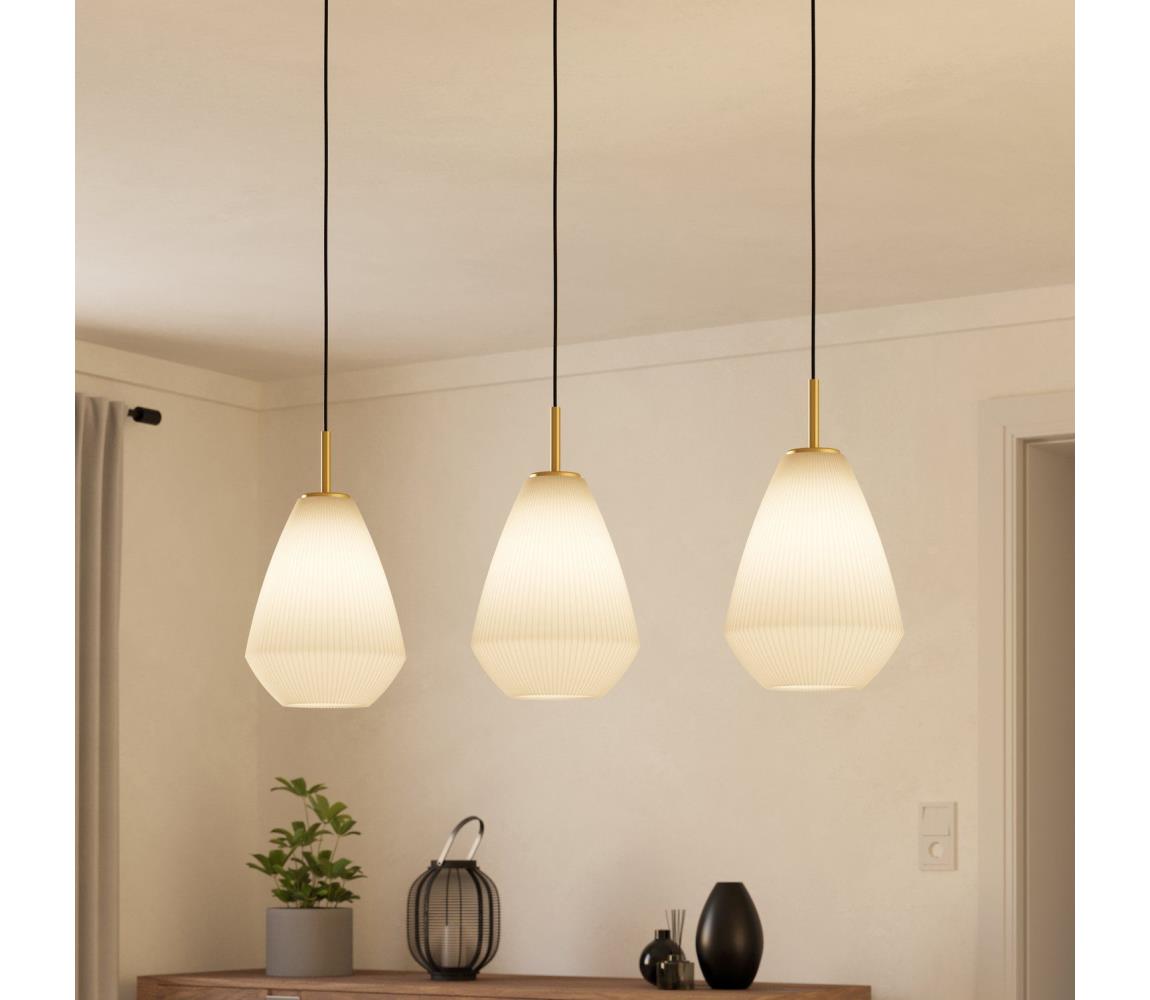 Eglo 900813 - Lustr na lanku CAPRAROLA 3xE27/40W/230V 900813