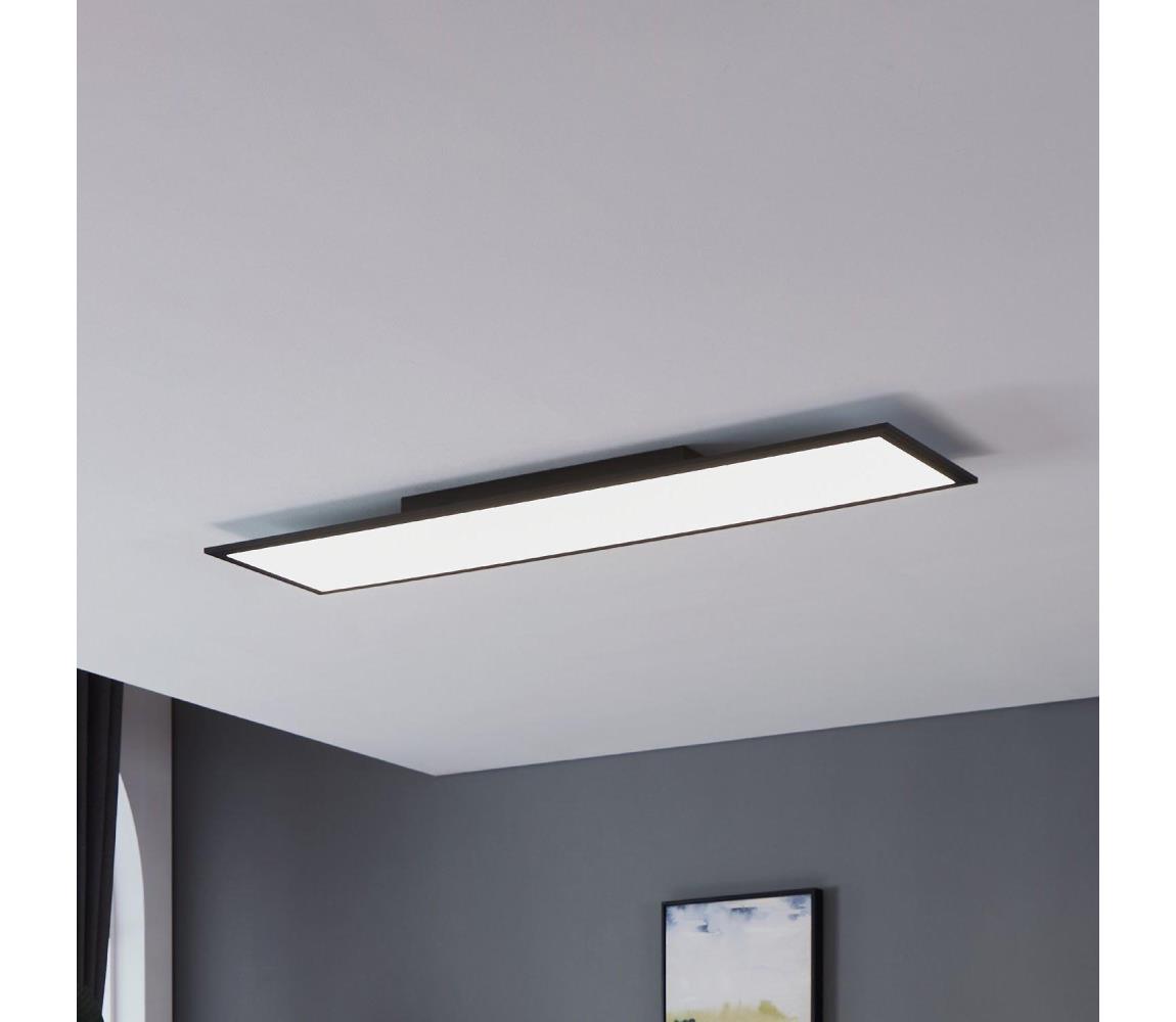 Eglo 900821 - LED Stropní svítidlo SALOBRENA LED/33W/230V 120x30 cm černá 900821