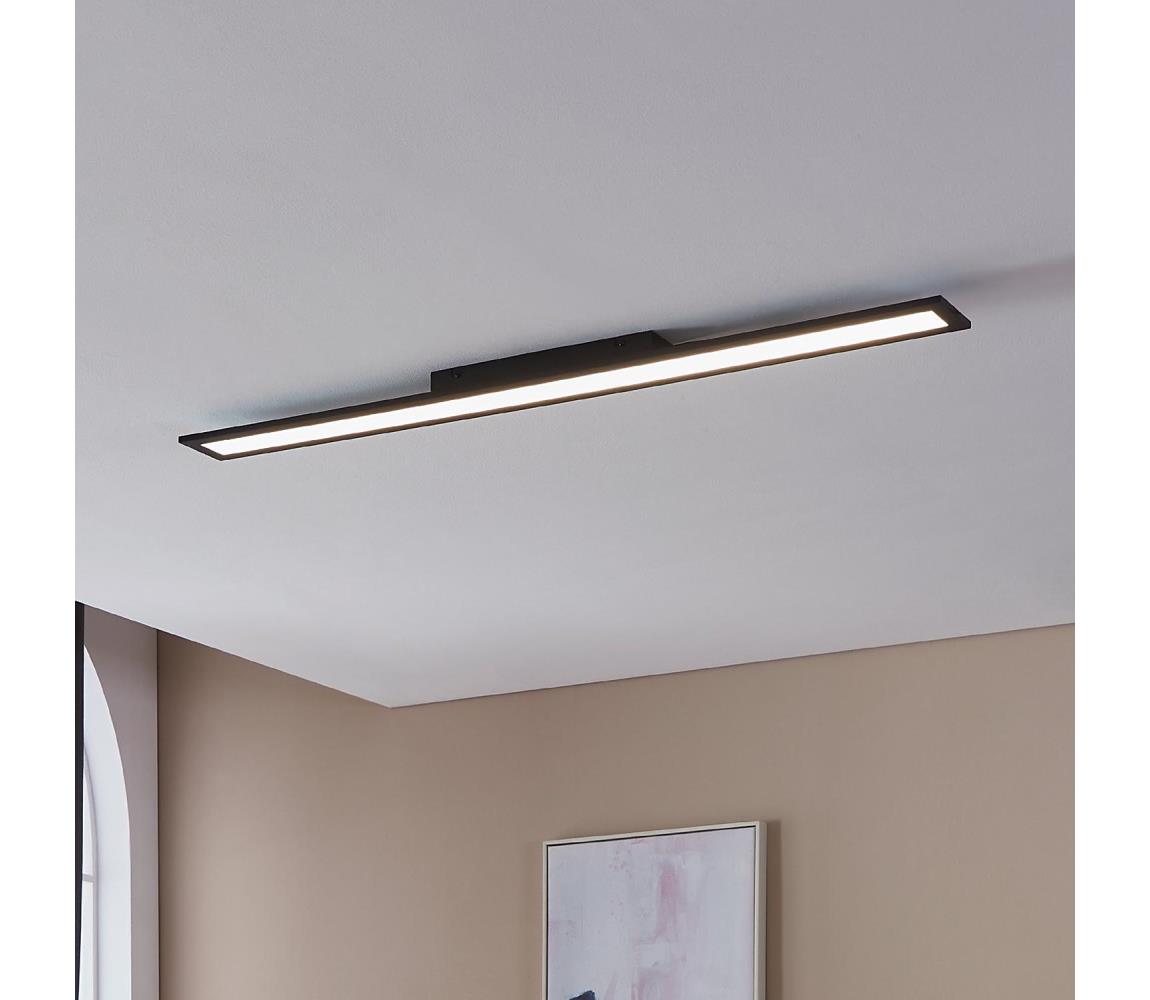 Eglo 900822 - LED Stropní svítidlo SALOBRENA LED/38W/230V 120x10 cm černá 900822