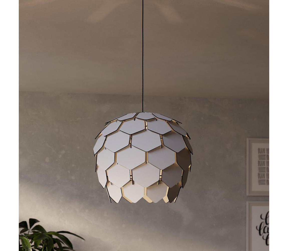 Eglo 900847 - Lustr na lanku MATTANZA 1xE27/40W/230V 900847