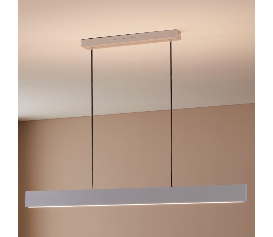 Eglo 900879 - LED RGBW Stmívatelný lustr na lanku ANDREAS-Z LED/38W/230V bílá 900879