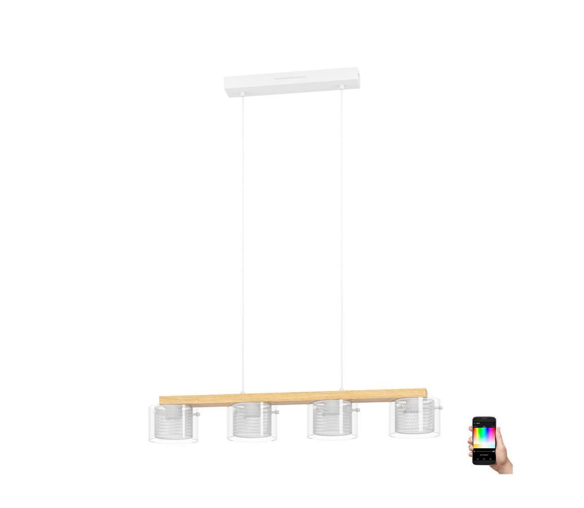 Eglo 900881 - LED RGBW Stmívatelný lustr na lanku PORTICO-Z 4xLED/3,7W/230V 900881