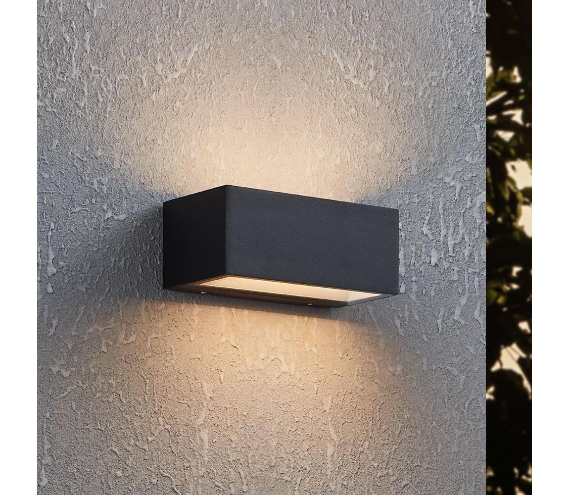 Eglo 900885 - LED Venkovní nástěnné svítidlo SPONGANO 2xLED/5W/230V IP65 900885